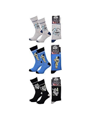 Chaussettes Pack Cadeaux Homme LICENCE - Pack de 3
