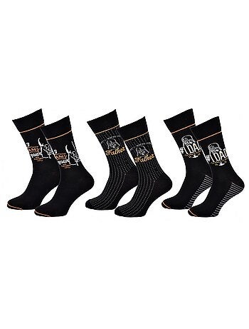 Chaussettes Pack Cadeaux Homme LICENCE - Pack de 3