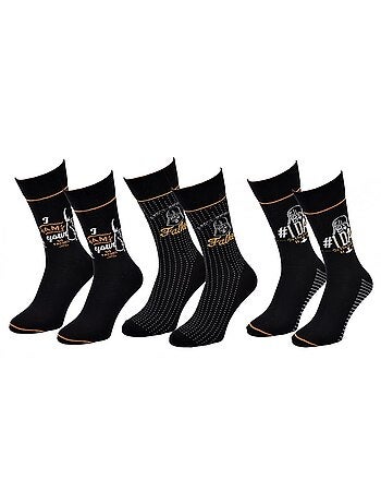 Chaussettes Pack Cadeaux Homme LICENCE - Pack de 3