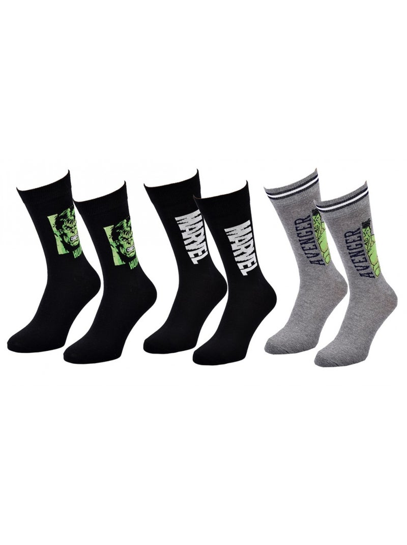 Chaussettes Pack Cadeaux Homme LICENCE - Pack de 3 Noir Vert Blanc - Kiabi