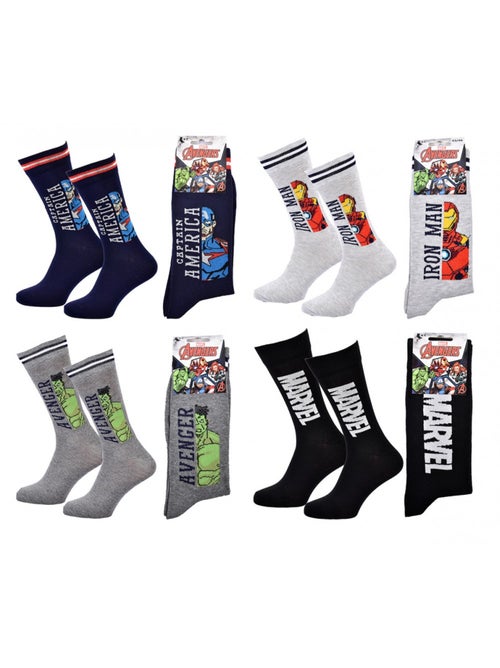 Chaussettes Pack Cadeaux Homme LICENCE - Pack de 4 - Kiabi