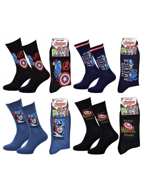 Chaussettes Pack Cadeaux Homme LICENCE - Pack de 4 - Kiabi