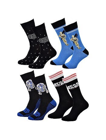 Chaussettes Pack Cadeaux Homme LICENCE - Pack de 4