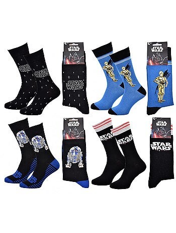 Chaussettes Pack Cadeaux Homme LICENCE - Pack de 4