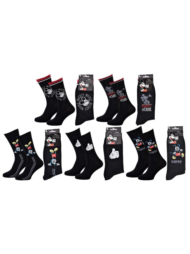 Chaussettes Pack Cadeaux Homme LICENCE - Pack de 5 Noir Multicolore - Kiabi