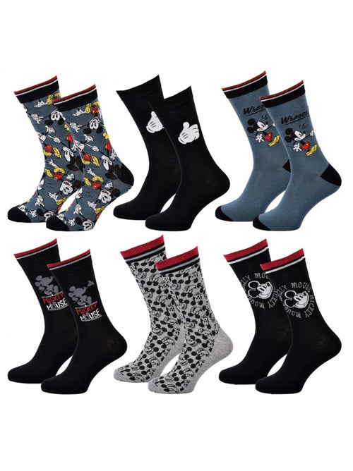 Chaussettes Pack Cadeaux Homme LICENCE - Pack de 6 - Kiabi