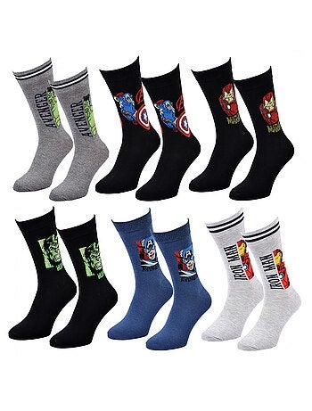 Chaussettes Pack Cadeaux Homme LICENCE - Pack de 6