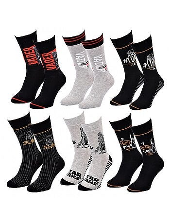 Chaussettes Pack Cadeaux Homme LICENCE - Pack de 6