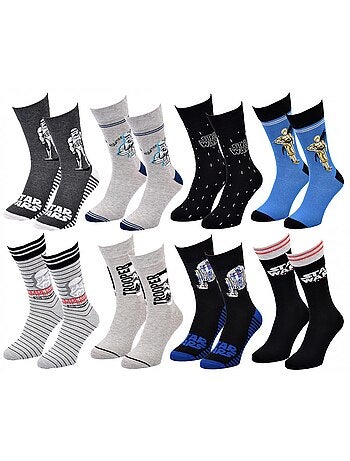 Chaussettes Pack Cadeaux Homme LICENCE - Pack de 8