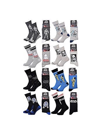Chaussettes Pack Cadeaux Homme LICENCE - Pack de 8
