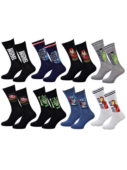 Chaussettes Pack Cadeaux Homme LICENCE - Pack de 8 - Kiabi