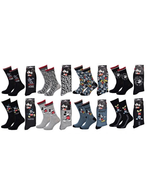 Chaussettes Pack Cadeaux Homme LICENCE - Pack de 8 - Kiabi