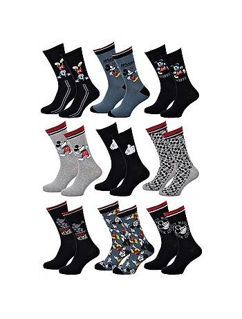 Chaussettes Pack Cadeaux Homme LICENCE - Pack de 9