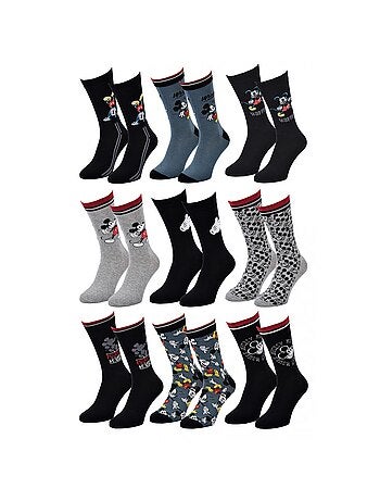 Chaussettes Pack Cadeaux Homme LICENCE - Pack de 9