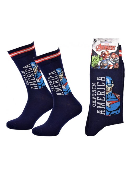 Chaussettes Pack Cadeaux Homme MARVEL AVENGERS - Kiabi Chaussettes Pack Cadeaux Homme MARVEL AVENGERS - Kiabi