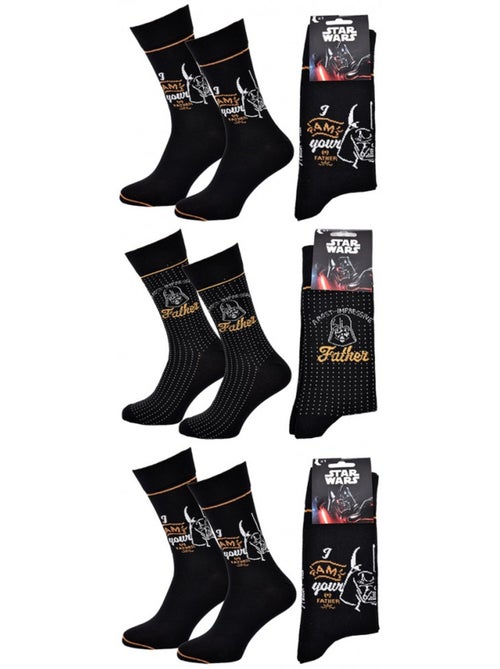 Chaussettes Pack Cadeaux Homme STW - Pack de 3 - Kiabi Chaussettes Pack Cadeaux Homme STW - Pack de 3 - Kiabi