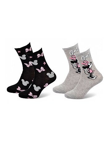 Chaussettes Pack Femme DISNEY MINNIE Pack de 2 Paires