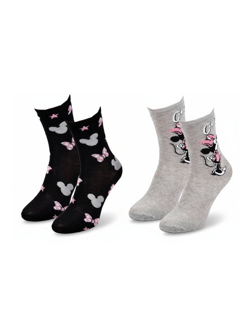 Chaussettes Pack Femme DISNEY MINNIE Pack de 2 Paires - Kiabi