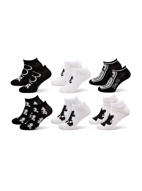 Chaussettes Pack Femme DISNEY MINNIE Pack de 6 Paires - Kiabi