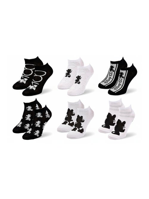 Chaussettes Pack Femme DISNEY MINNIE Pack de 6 Paires - Kiabi