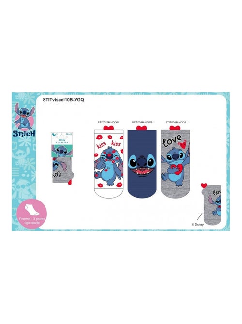 Chaussettes Pack Femme LILO ET STITCH - Pack de 6 - Kiabi