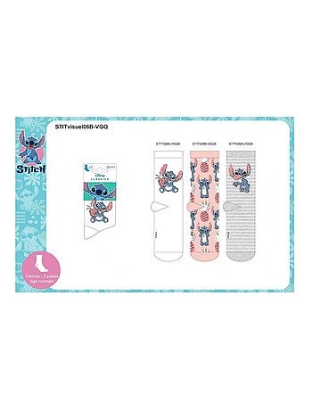 Chaussettes Pack Femme LILO ET STITCH - Pack de 6