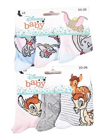 Chaussettes Pack Fille DISNEY CLASSIC - Pack de 6