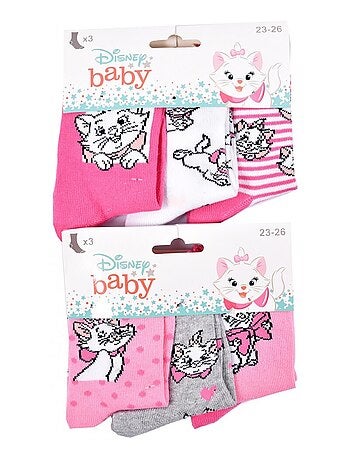 Chaussettes Pack Fille DISNEY CLASSIC - Pack de 6