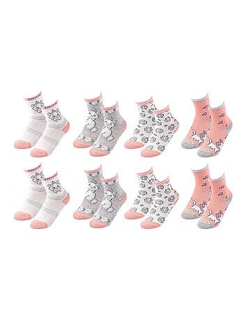 Chaussettes Pack Fille DISNEY CLASSIC - Pack de 8