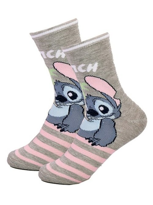 Chaussettes Pack Fille DISNEY LILO ET STITCH Pack de 3 - Kiabi
