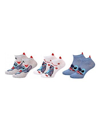 Chaussettes Pack Fille DISNEY LILO ET STITCH Pack de 3
