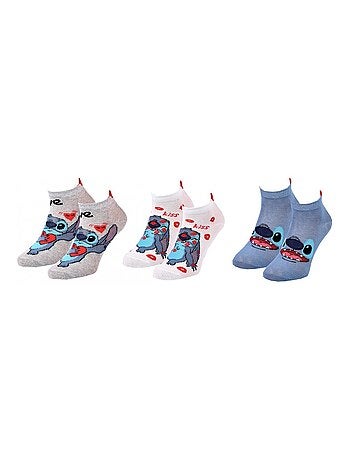 Chaussettes Pack Fille DISNEY LILO ET STITCH Pack de 3