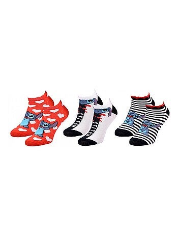 Chaussettes Pack Fille DISNEY LILO ET STITCH Pack de 3