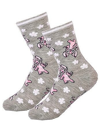 Chaussettes Pack Fille DISNEY LILO ET STITCH Pack de 3