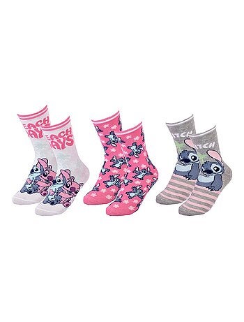 Chaussettes Pack Fille DISNEY LILO ET STITCH Pack de 6