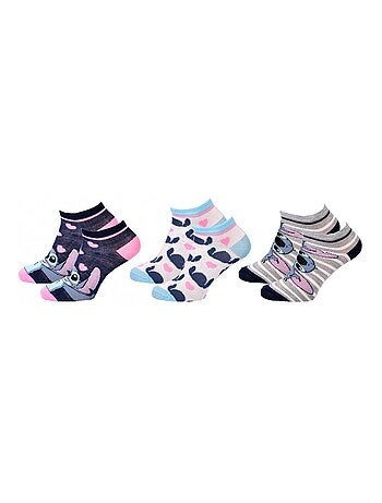 Chaussettes Pack Fille DISNEY LILO ET STITCH Pack de 6