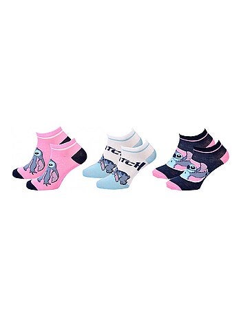 Chaussettes Pack Fille DISNEY LILO ET STITCH Pack de 6