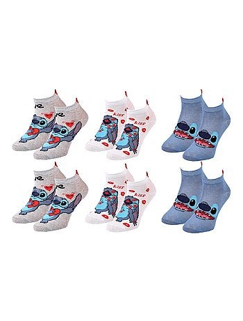 Chaussettes Pack Fille DISNEY LILO ET STITCH Pack de 6