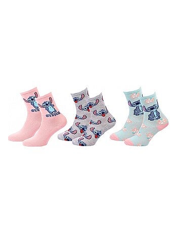 Chaussettes Pack Fille DISNEY LILO ET STITCH Pack de 6