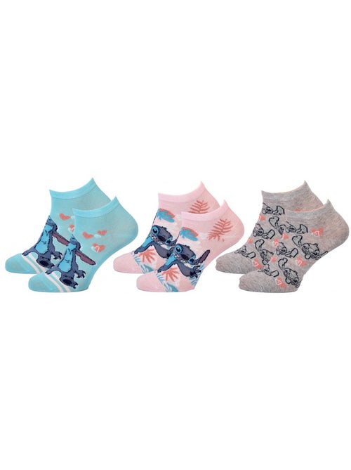 Chaussettes Pack Fille DISNEY LILO ET STITCH Pack de 9 - Kiabi
