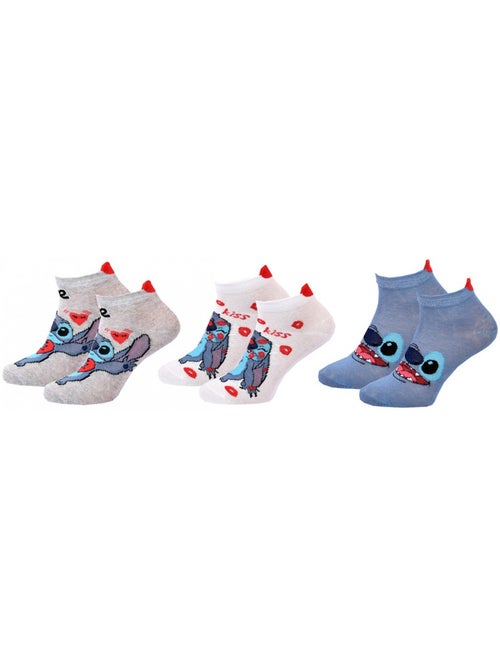 Chaussettes Pack Fille DISNEY LILO ET STITCH Pack de 9 - Kiabi