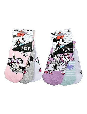 Chaussettes Pack Fille DISNEY MINNIE Pack de 9 Paires