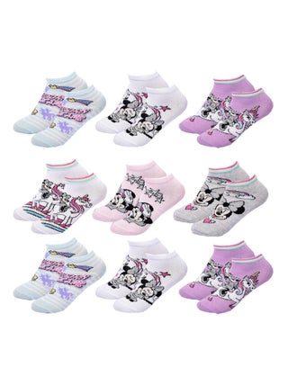 Chaussettes Pack Fille DISNEY MINNIE Pack de 9 Paires