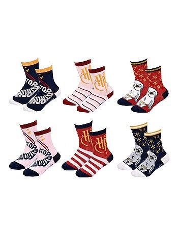 Chaussettes Pack Fille HARRY POTTER - Pack de 9