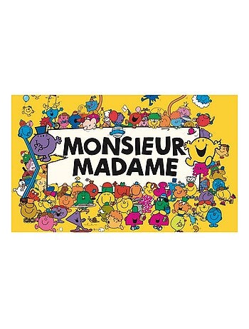 Chaussettes Pack Fille MONSIEUR MADAME - Pack de 6