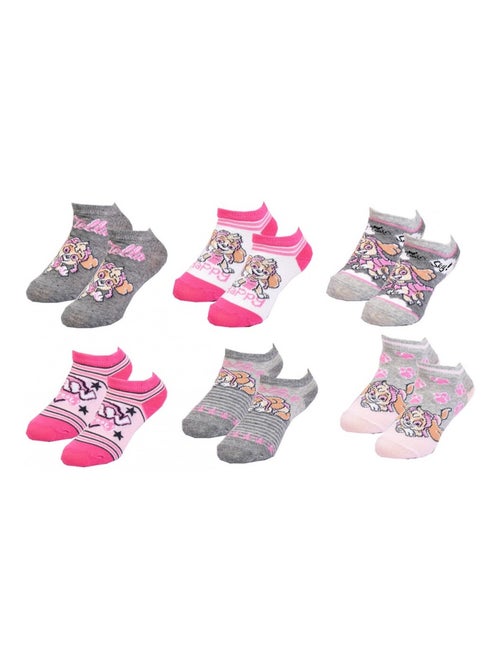 Chaussettes Pack Fille PAT PATROUILLE - Pack de 6 - Kiabi