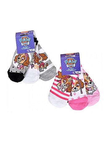 Chaussettes Pack Fille PAT PATROUILLE - Pack de 9