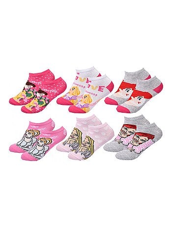 Chaussettes Pack Fille PRINCESSES DISNEY - Pack de 9
