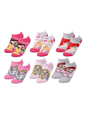 Chaussettes Pack Fille PRINCESSES DISNEY - Pack de 9