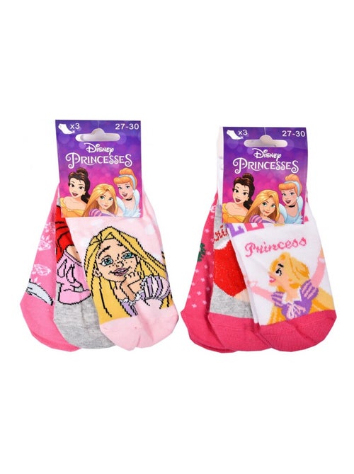 Chaussettes Pack Fille PRINCESSES DISNEY - Pack de 9 - Kiabi Chaussettes Pack Fille PRINCESSES DISNEY - Pack de 9 - Kiabi